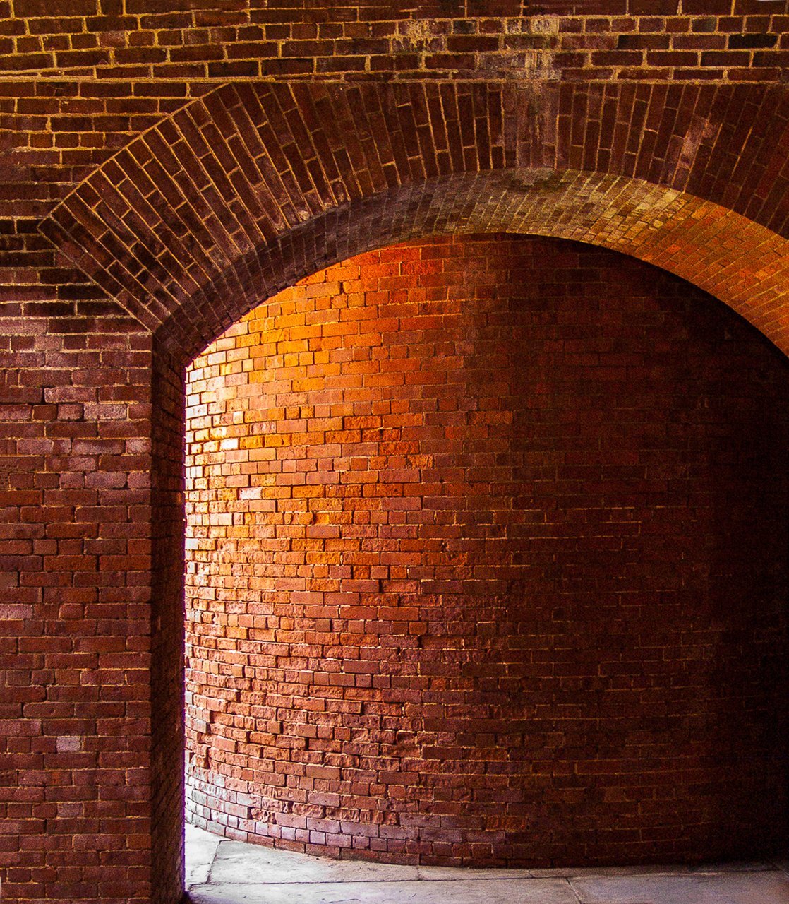 Paper Print Archway and Tower Wall