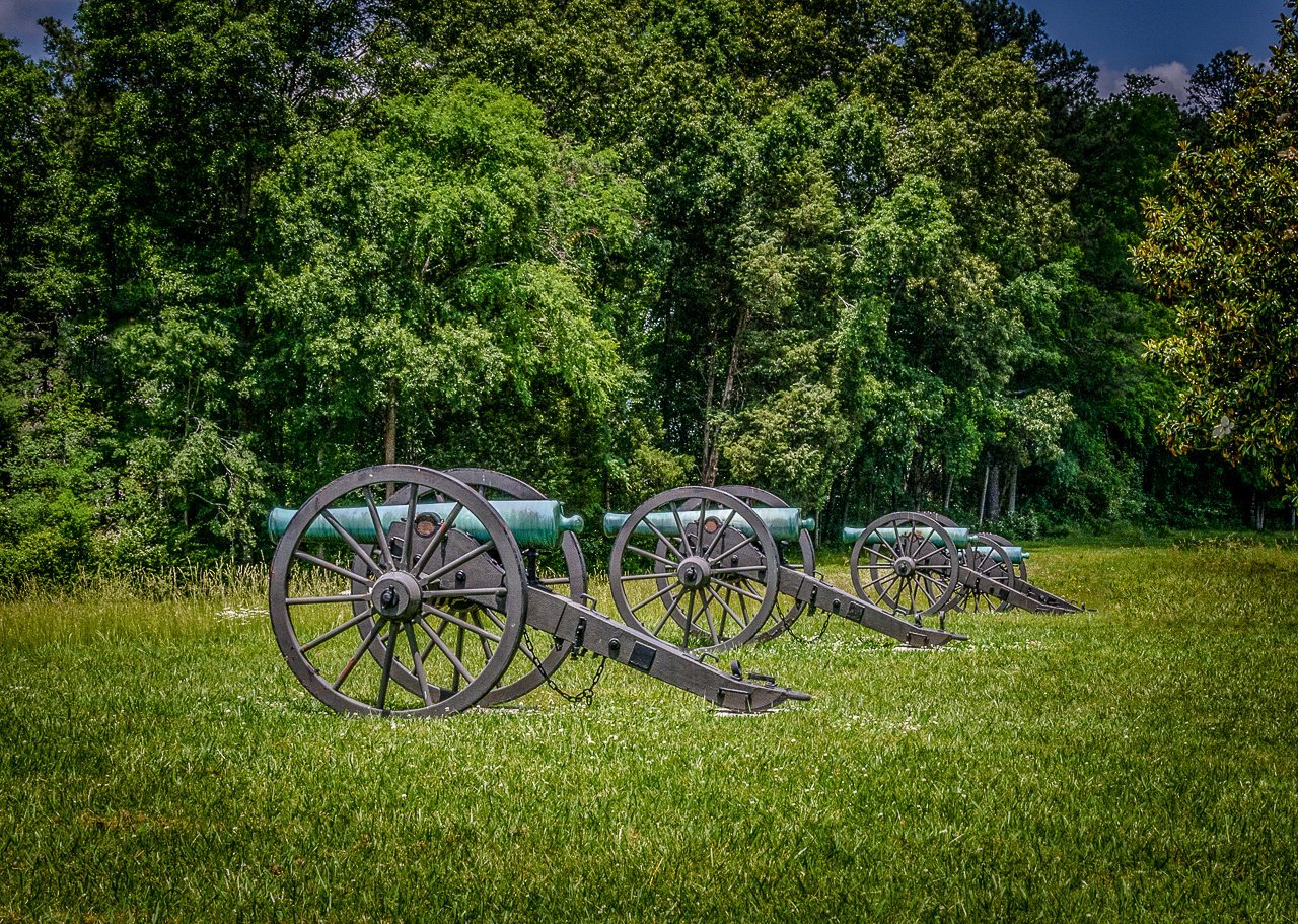 Paper Print Artillery at Chickamauga