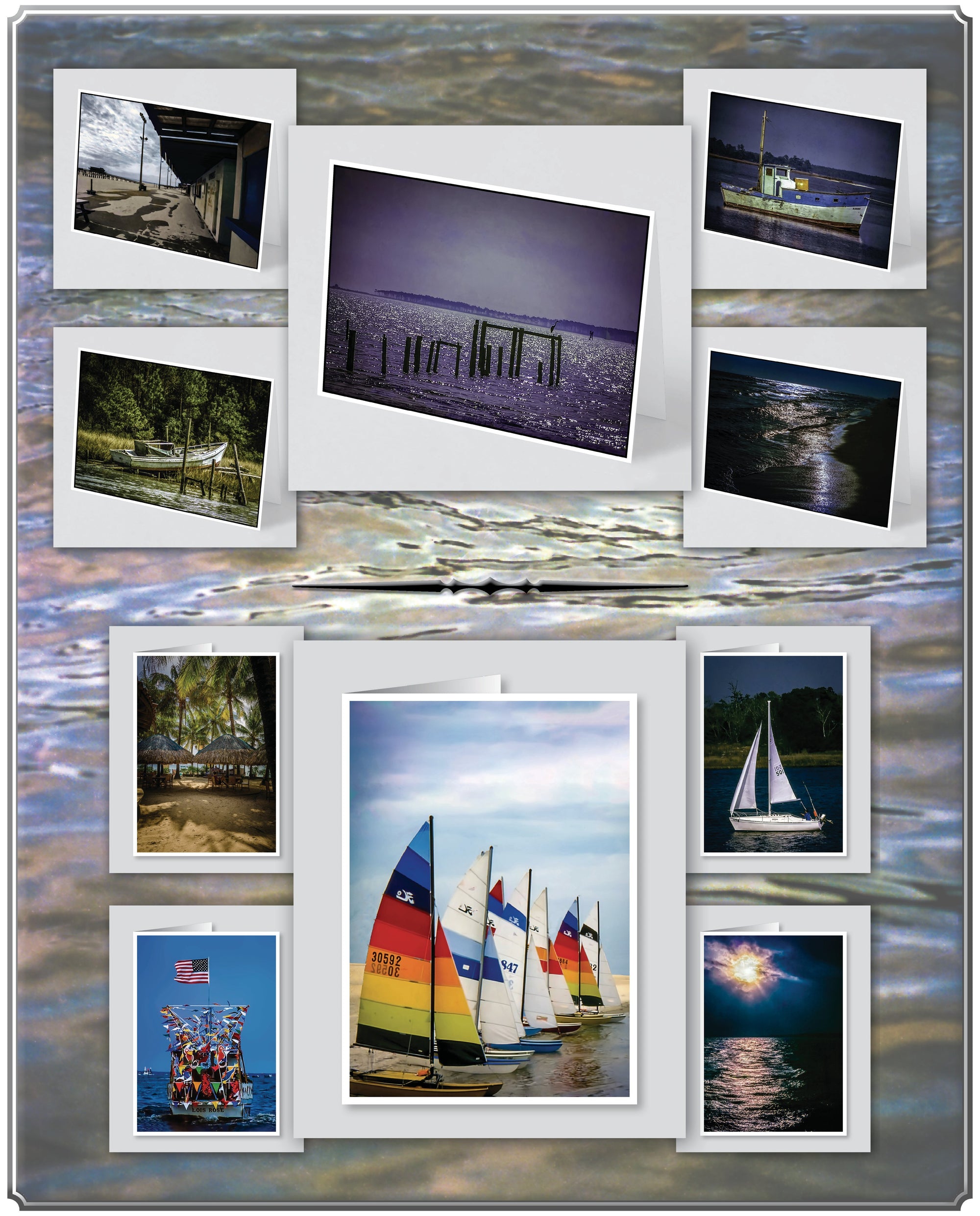Note Cards Beaches and Boats Note Cards JaiGieEse PhotoArt