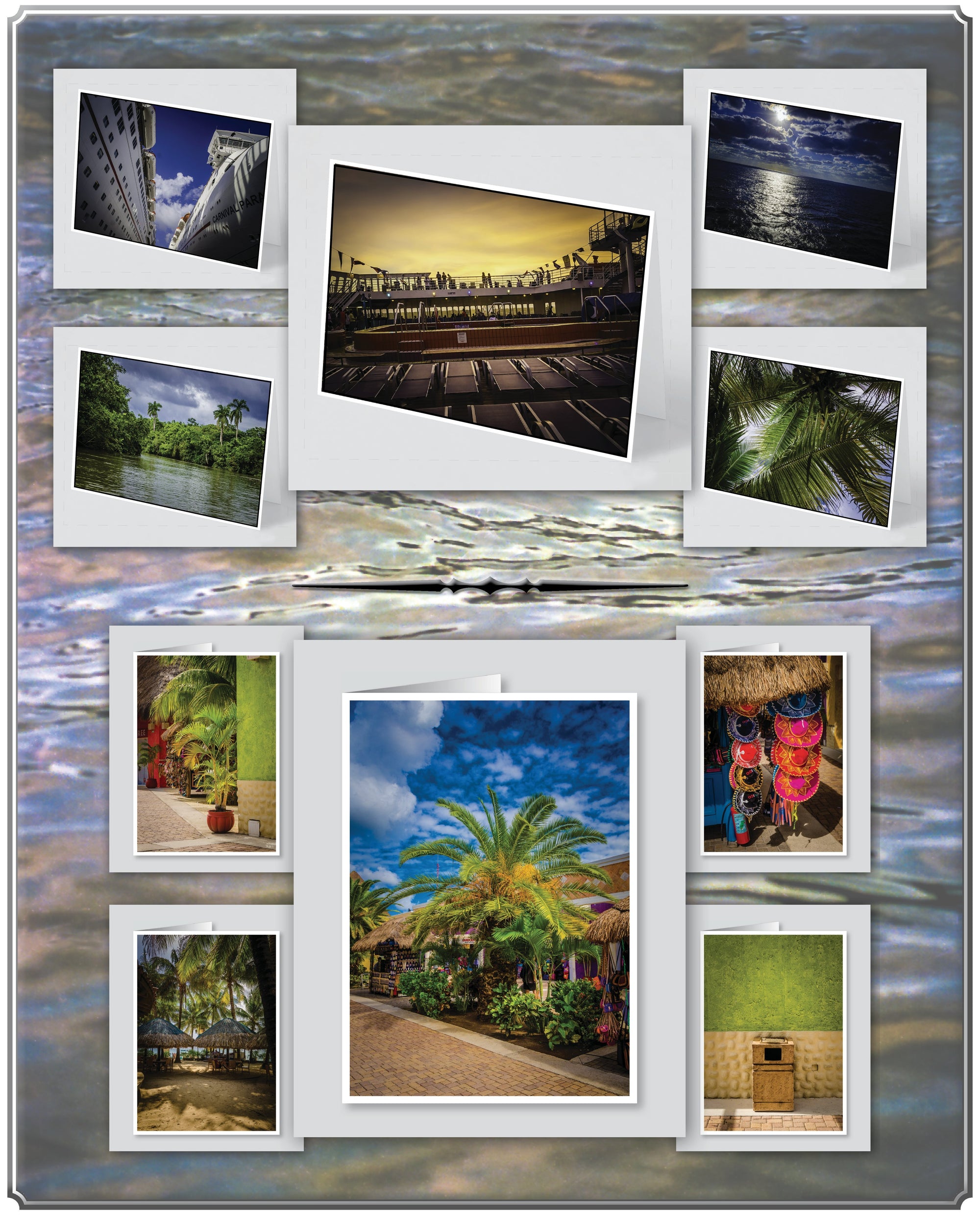 Note Cards Caribbean Daydreams Note Cards Set 1 JaiGieEse PhotoArt