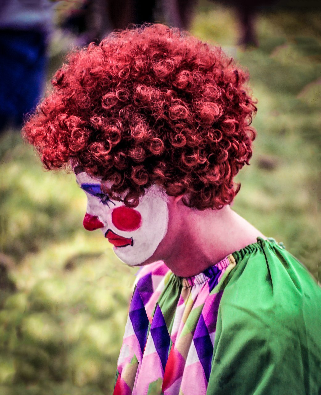 Digital Download Clown at Smith Park LIC JaiGieEse PhotoArt
