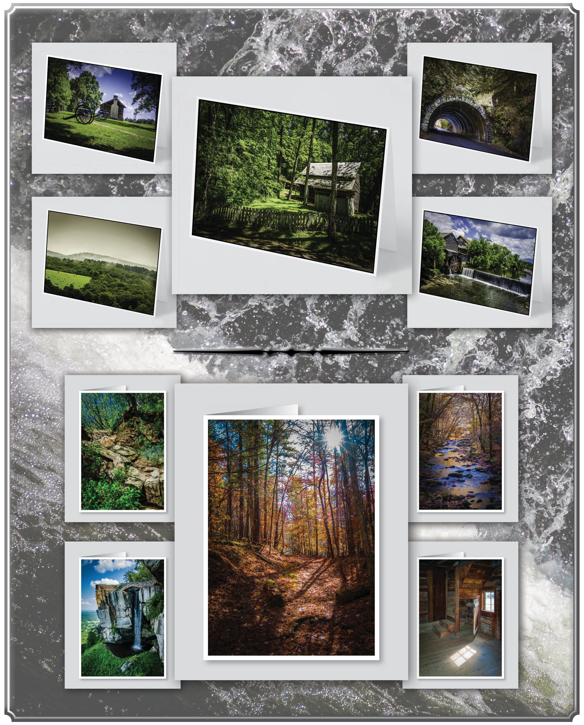 Note Cards Great Smoky Mountains - Set 1 JaiGieEse PhotoArt
