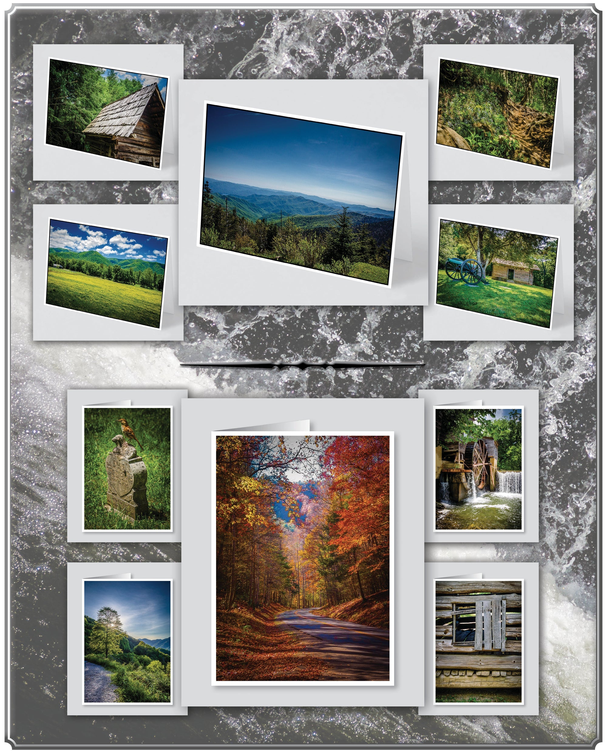 Note Cards Great Smoky Mountains - Set 2 JaiGieEse PhotoArt