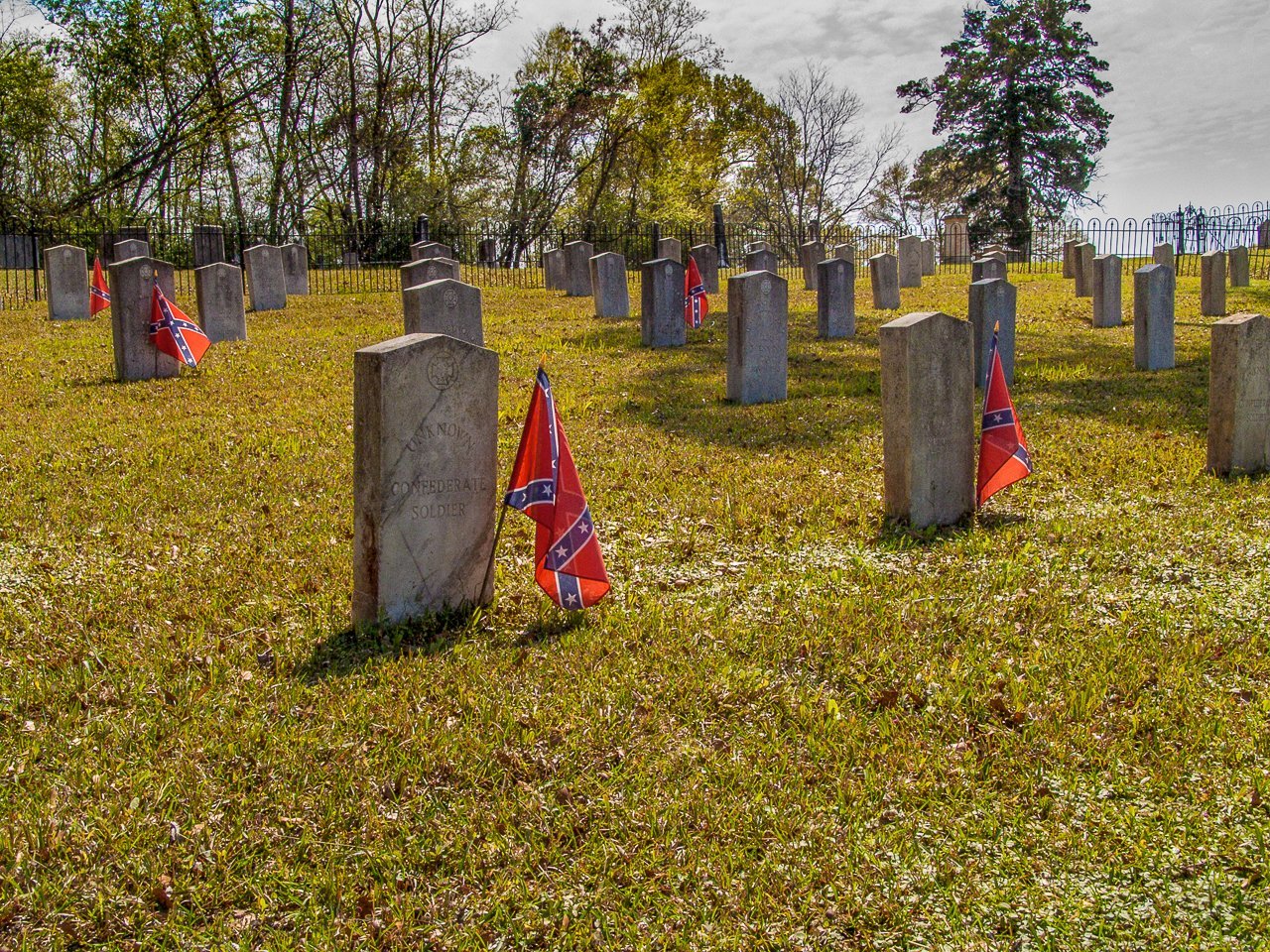 Paper Print Raymond Confederate Cemetery
